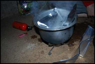 स्टोव्हवर गरम होणारी आमची Instant बिर्याणी!
