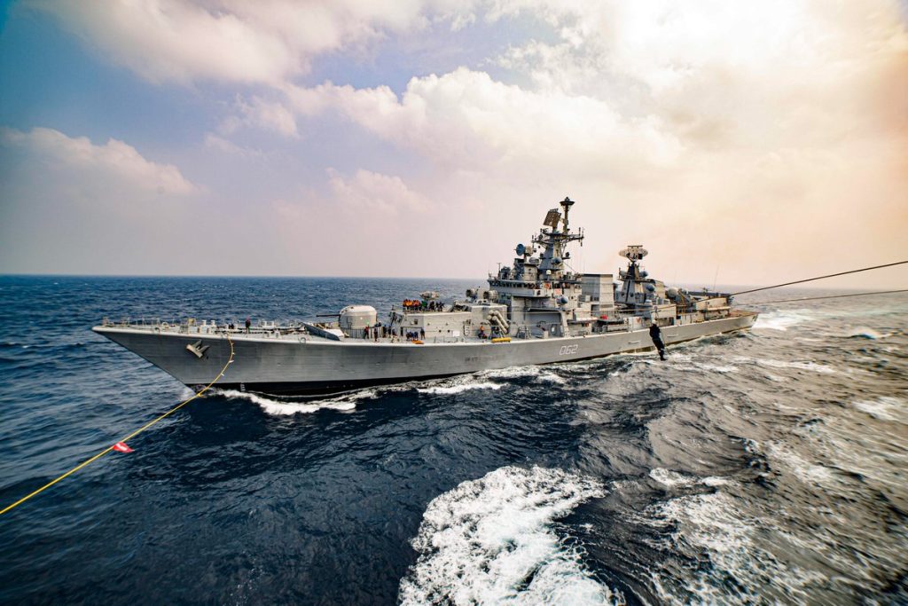 INS Mumbai affiliated to Maratha Light Infantry